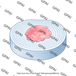 Intervertebral disc post discectomy superior