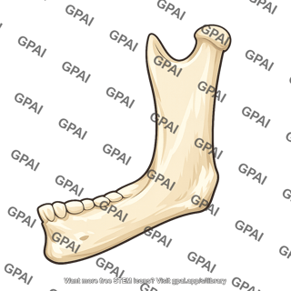 Half mandible