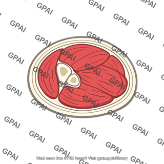 Meat cross section