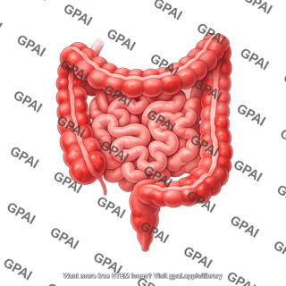 Intestines inflamed