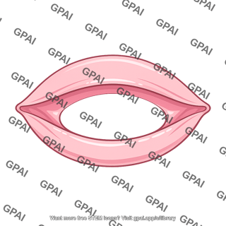 Open lips