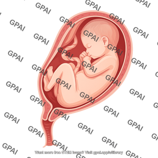 Fetus in utero third trimester 01