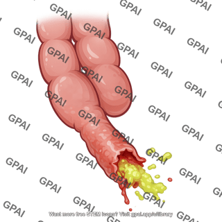Appendix appendicitis ruptured