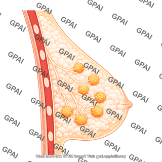 Breast bi rads d sagittal section 898