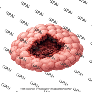Tumor squished necrosis 1
