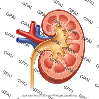Kidney cross section