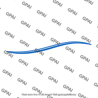 Blue wavy line