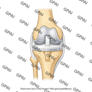 Total knee replacement normal