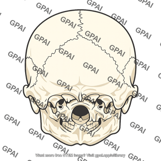 Skull posterior inferior