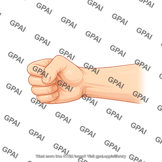 Hand loose fist