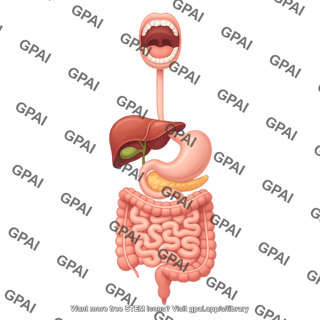 Digestive system open mouth 814