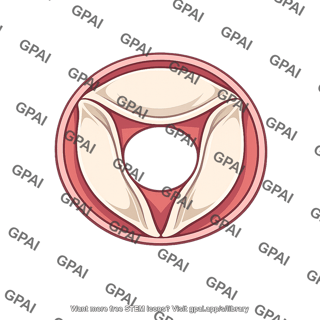 Pulmonary valve open
