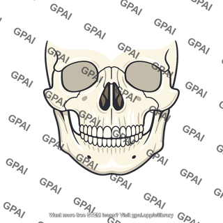 Bony framework of face