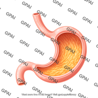 Stomach cut