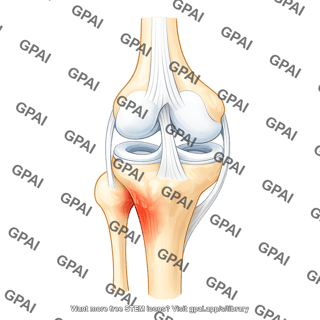 Knee joint acl patellar tendon inflamed patellar tendon