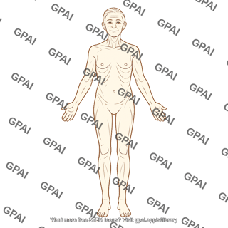 Elderly adult gender neutral anterior 823