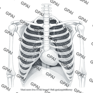 Chest anteroposterior x ray 347