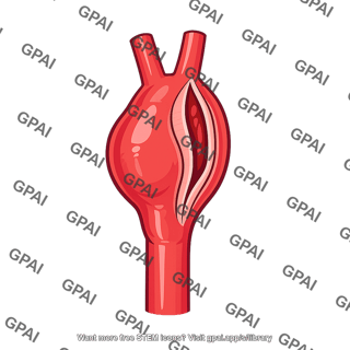Dissecting aortic aneurysm