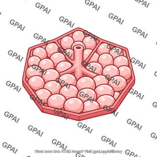 Secondary pulmonary lobule