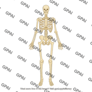 Skeleton anterior