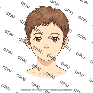 Child 5 head male anterior 766