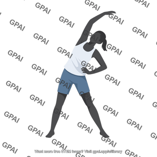 Person exercising