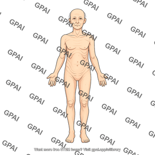 Elderly adult 3 gender neutral anterior