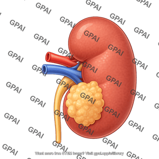 Kidney with tumor
