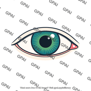 Eye with eyelid margins