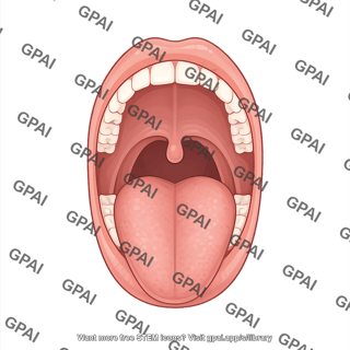 Mouth open mallampati score class 2