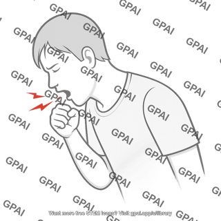 Coughing adult 488