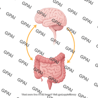 Gut brain axis human