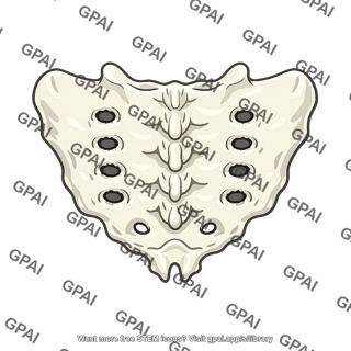 Posterior pelvis and sacrum