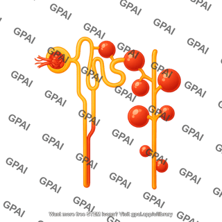 Nephron polycystic