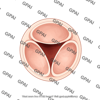 Pulmonary valve open