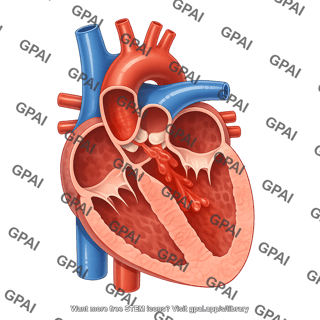 Heart aortic valve regurgitation
