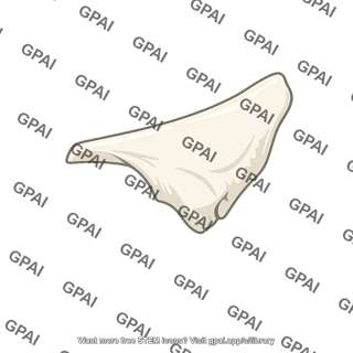 Folded white cloth