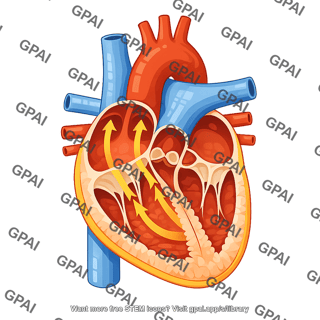 Heart cross seciton transverse
