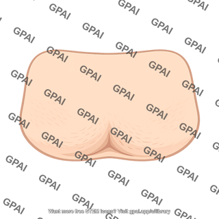 Human buttocks