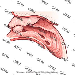 Nasal meatus middle