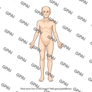 Elderly adult 2 gender neutral anterior