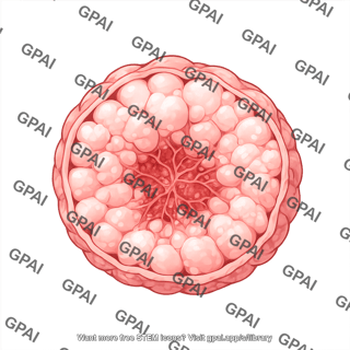 Tumor round cross section 864