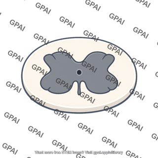 Spinal cord cross section