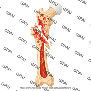 Femur fracture multiple myeloma anterior