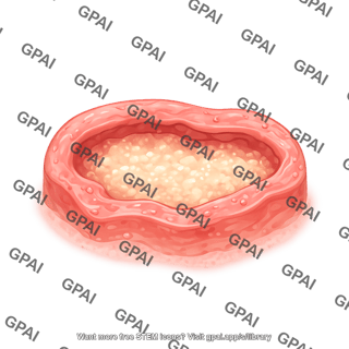 Ulcer shape 2