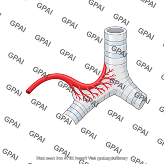 Left bronchial artery