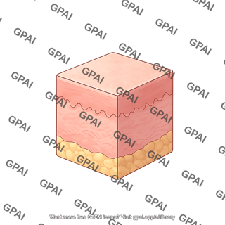 Skin tissue cube biopsy