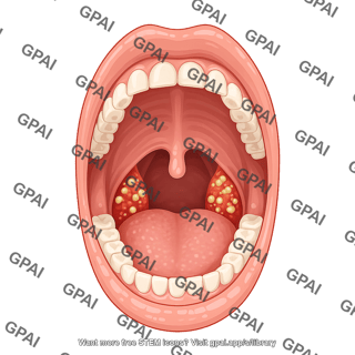 Mouth open tonsillitis 01