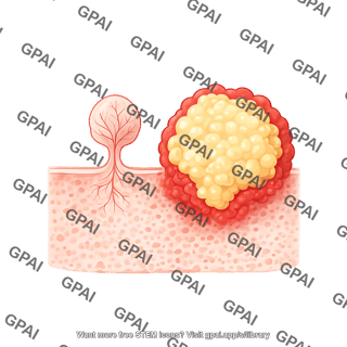 Colon cancer tumor