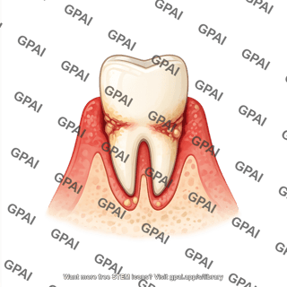 Tooth premolar gums periodontal disease